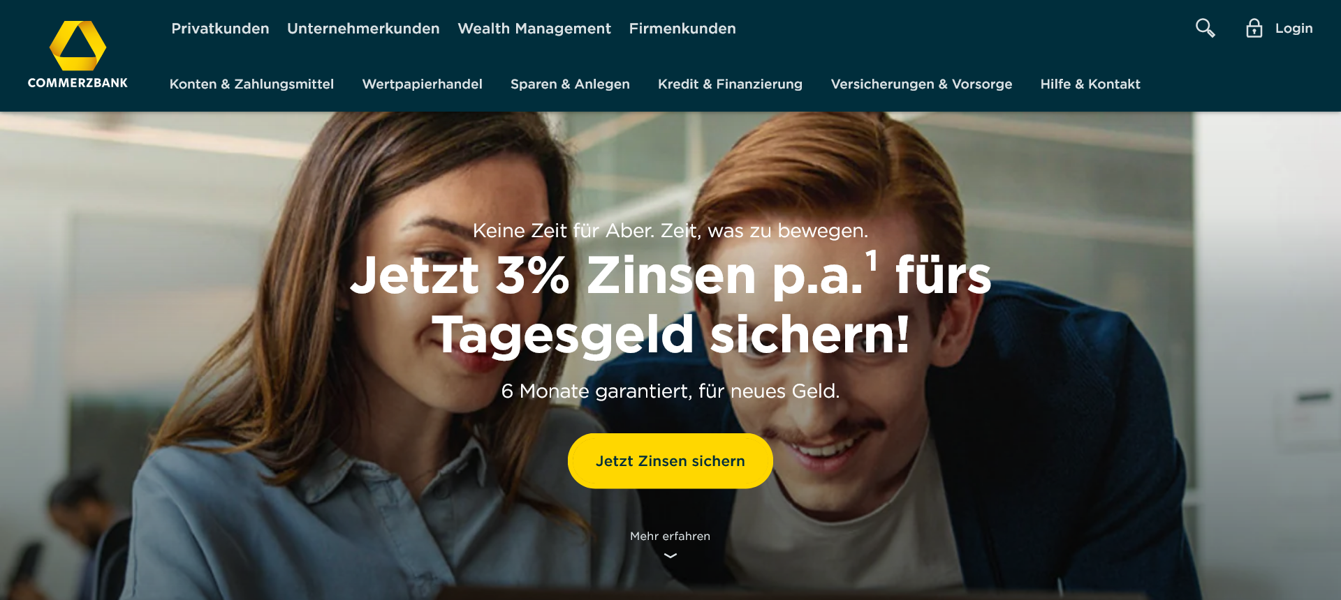 Neukunden freuen sich über den 50€ Commerzbank Neukundenbonus beim Eröffnen eines Girokontos.